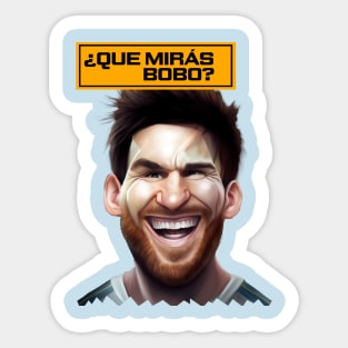 Que miras bobo Sticker